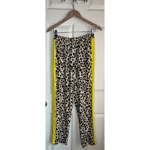 Anthropologie Dolan Left Coast Leopard Track Pants sz S - Picture 4 of 5